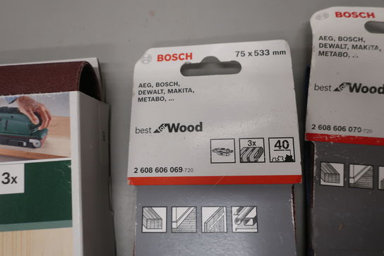 5 pk. Sandpapir BOSCH 