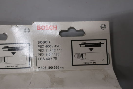 2 stk. filtre til støvbeholdere BOSCH PEX 400