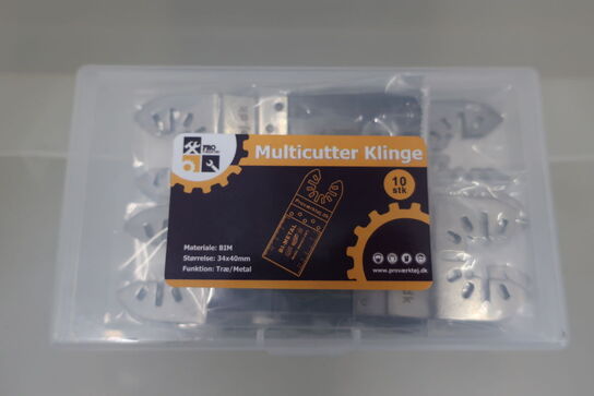 10 stk. multicutter-klinger 34x40 mm. Træ/metal