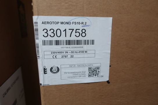 Luft/vand varmepumpe ELCO AEROTOP MONO FS10-R.2 (inde del)