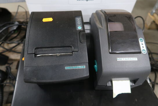 Printer LEXMARK, skærme, labelprintere m.m.