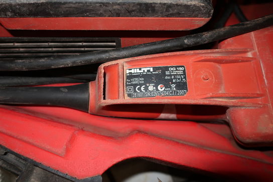 Betonslibemaskine HILTI DG 150 med omformer HILTI DPC 20