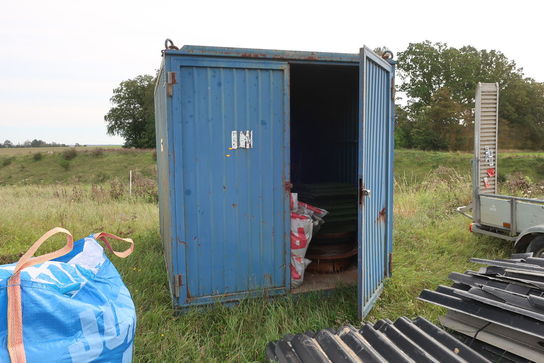 Container uden indhold