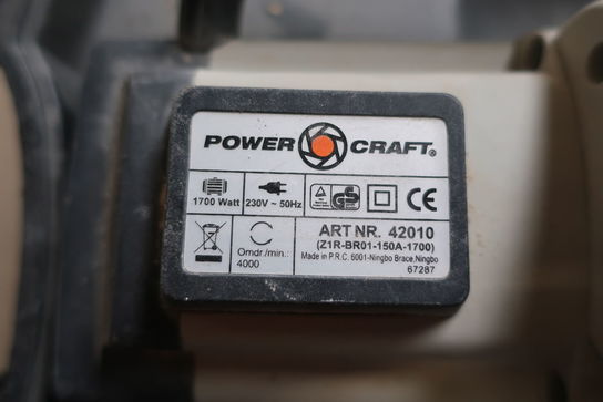 Rillefræser POWERCRAFT 42010