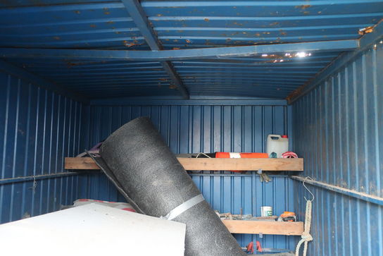 Container uden indhold