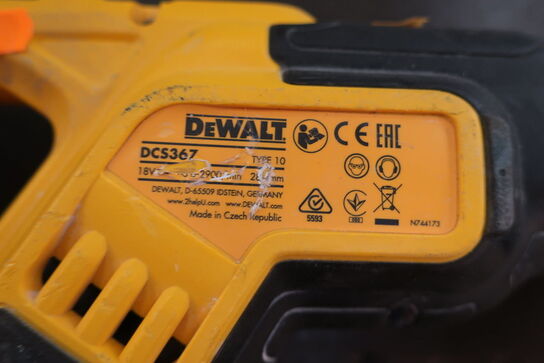 Bajonetsav DEWALT DCS367