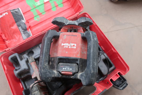 Rotationslaser HILTI PR 2-HS med batteri og lader