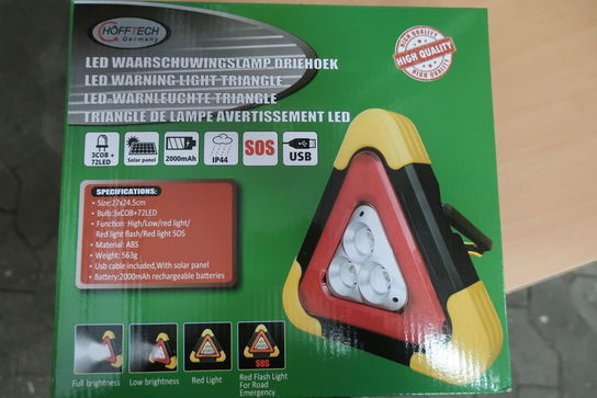 8 stk. LED advarselslamper