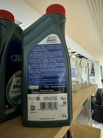 9 fl. Castrol Magnatec Professional E 5W-20 - 1 liter