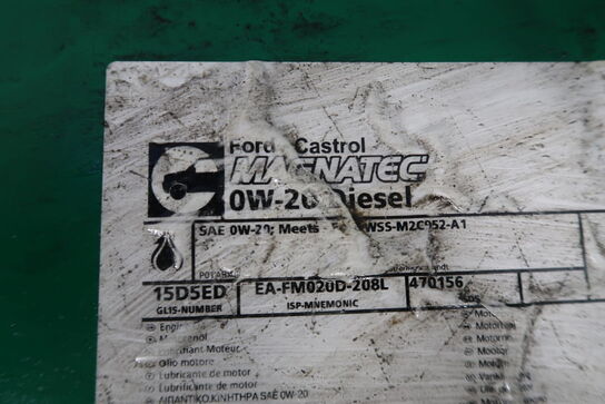 Castrol 0W-20 Diesel i anbrud - inkl. Pumpe