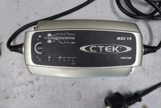 CTEK MXS 10 helautomatisk 8-trins oplader