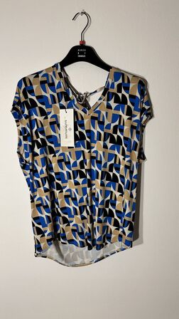 Summum Top - Small Graphic Print Str. S