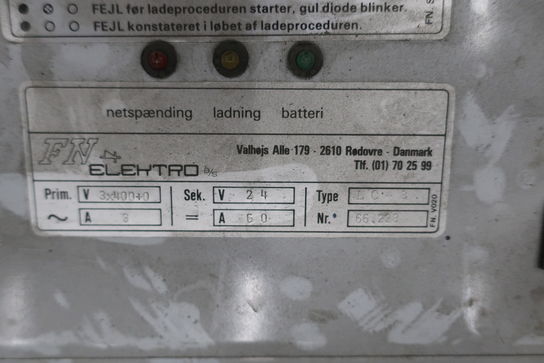 2 stk. ladere FN ELEKTRO Type LC-3