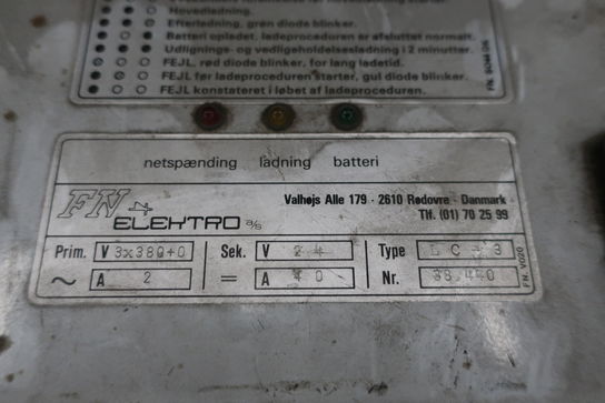 2 stk. ladere FN ELEKTRO Type LC-3