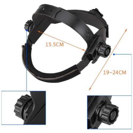 2 stk. Svejsehjelm Auto-mørkning - Double Arc Sensors - Eagle