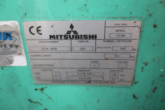 Gastruck MITSUBISHI FG18N