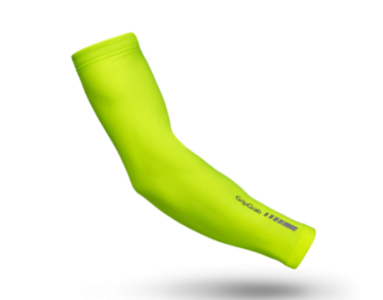 Løse ærmer, Gripgrab Arm warmers Hi-Vis FLou Yellow - Str. S