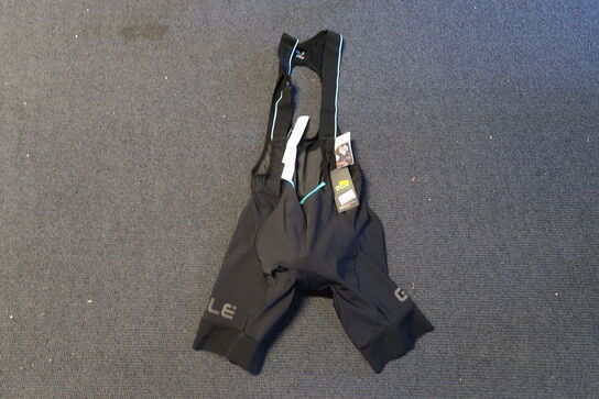 Cykelbukser, Alé Bibshorts Klimatik K-Coldblack - Str. XXXL