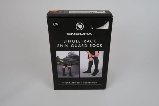 Endura SingleTrack Shin Guard Sock - Str. L-XL