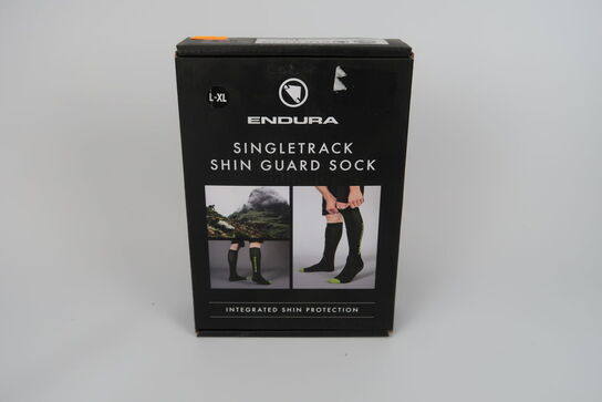 Endura SingleTrack Shin Guard Sock - Str. L-XL