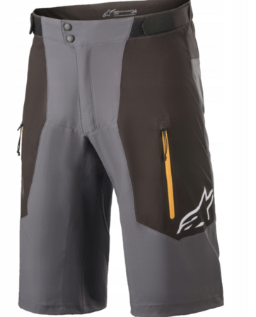 Cykelbukser, Alpinestars ALPS 60 SHORTS BLACKTANGERINE - Str. Eu52