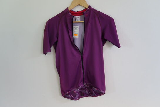 Cykeltrøje, agu jersey ss shape purple - Str. S