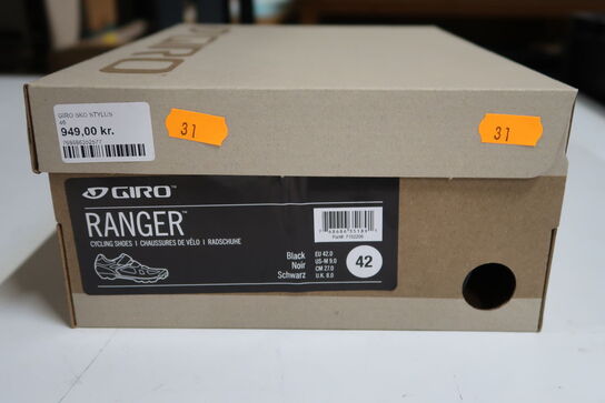 Giro Ranger cykelsko - Sort - Str. 42