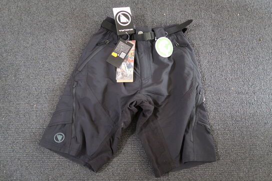 Cykelshorts, Endura Hummvee Short II Sort BLACK  - Str. S