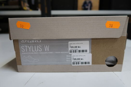 Giro Stylus dame cykelsko - Hvid - Str. 39