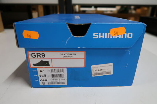 Shimano GR9 cykelsko - Grå/Grøn - Str. 47