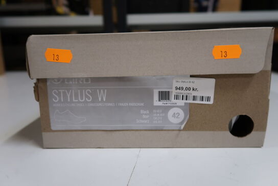 Giro Stylus dame cykelsko - Sort - Str. 42