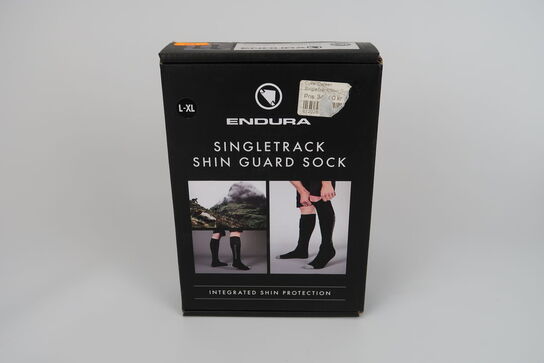 Endura SingleTrack Shin Guard Sock - Str. L-XL