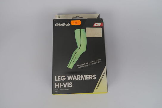 Løse ben, Gripgrab Leg warmers Hi-Vis FLou Yellow - Str. S