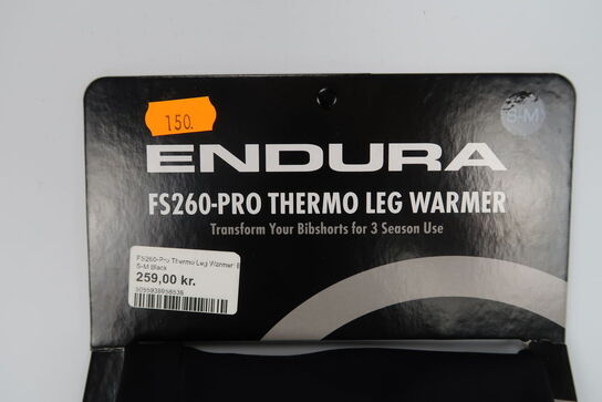 Løse ben, Endura FS260-Pro Thermo Leg Warmer - Benvarmer - Str. S/M