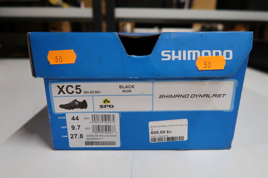 Shimano XC501 cykelsko - Sort - Str. 44