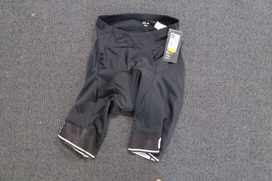 Cykelbukser, Alé Shorts Solid Corsa uden seler - Sort/Hvid - Str. XXL