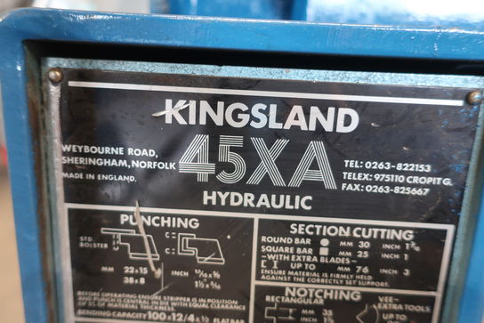 Stansemaskine KINGSLAND 45XA