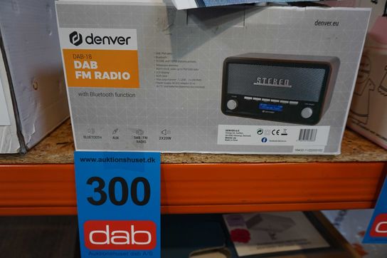 Denver DAB-18 - FM/DAB+/Bluetooth radio