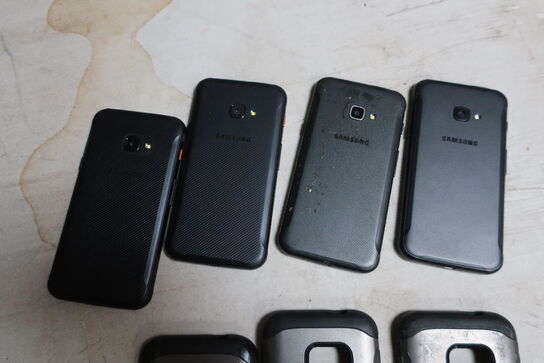 4 stk. mobiltelefoner SAMSUNG Galaxy Xcover 4s