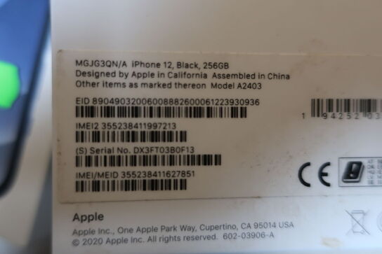 Mobiltelefon APPLE iPhone 12