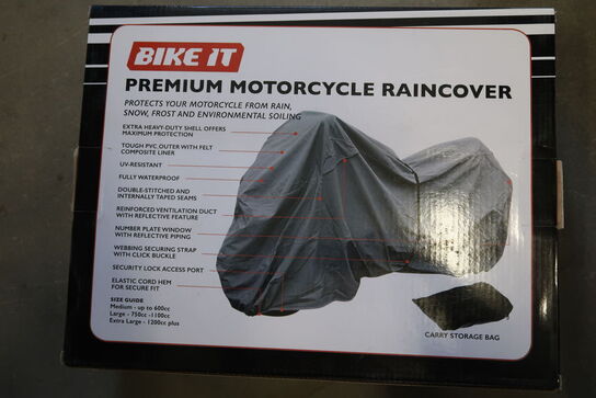 Regncover BIKE IT str. L (ubrugt)