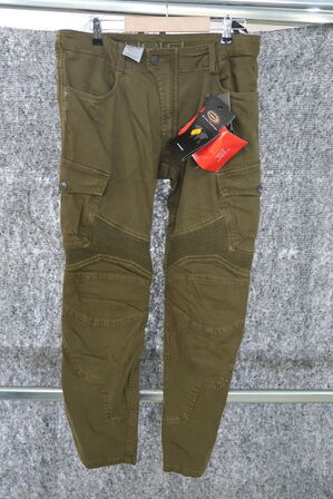 Bukser HELD Model Dawson str. 33/32 - Khaki (ubrugt)