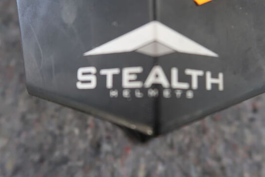 Hjelm STEALTH str. M - Sort (ubrugt)