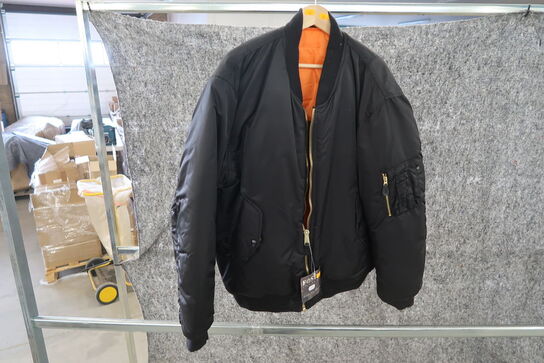 Jakke FOSTEX MA-1 Flight Jacket M - Sort (ubrugt)