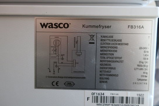 Kummefryser WASCO FB316A