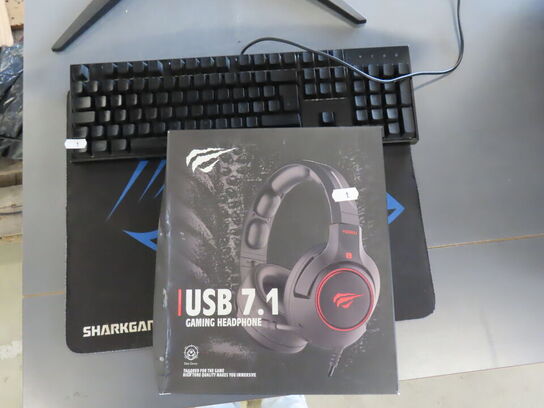 Gaming PC med Skærmog tastetur (SHARK GAMING)