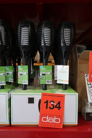 12 stk. Solar LED havefakkel H58 cm