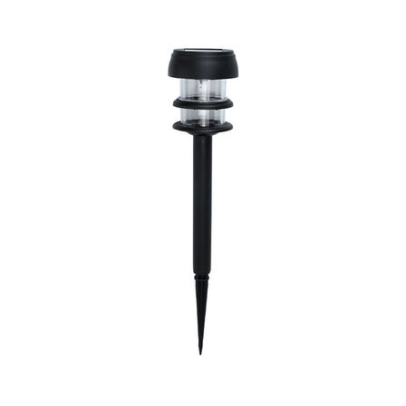 20 stk. Solar LED havefakkel sort Ø7,5xH26,5 cm