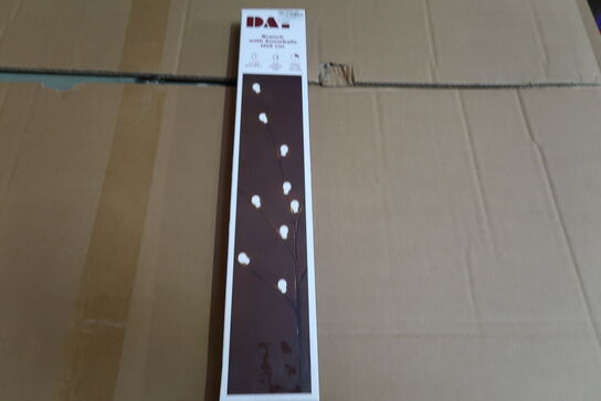 4 pk. Day gren med 20 LED lys H45