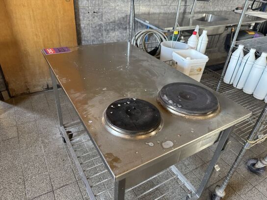 Kogebord på hjul